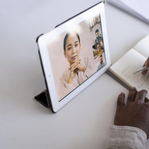 Regulatory Exam student taking notes